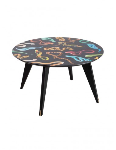 SELETTI Toiletpaper dining table round - Snakes