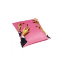 SELETTI Toiletpaper Kussen - Lipsticks - Roze - Gevuld met pluimen