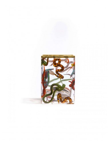 SELETTI Glass Vase - Snakes - Medium