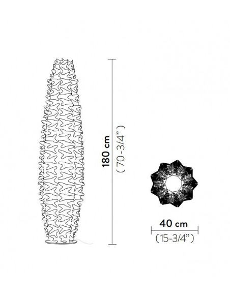 SLAMP Cactus Lampadaire xxl