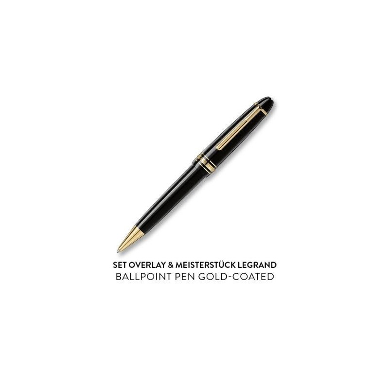 SLAMP Overlay and Meisterstuck Legrand ballpoint pen