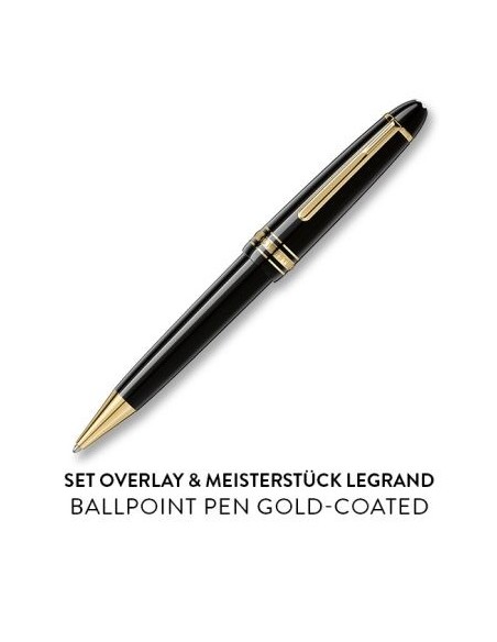 SLAMP Overlay and Meisterstuck Legrand ballpoint pen