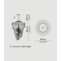 Slamp ARIA Medium hanglamp