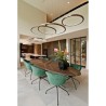 Jacco Maris Brass-O ø 70cm suspension lamp