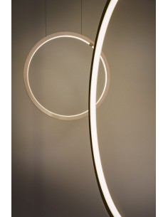 Jacco Maris Brass-O Verticaal ø 100cm lampe à suspension