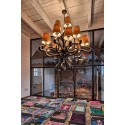 Jacco Maris ode 1647 15 light ø 110cm hanglamp