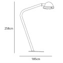 Jacco Maris outsider 258cm vloerlamp