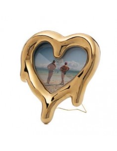 Seletti Melted Heart Mirror and photo frame