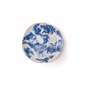 Seletti Diesel Classic On Acid Blue chinoiserie bord