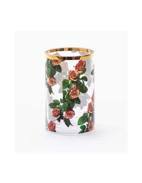Seletti Toiletpaper Roses small Cylindrische vaas