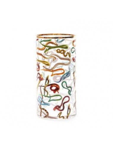 Seletti Toiletpaper Snakes medium Vase cylindrique