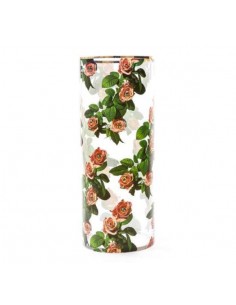 Seletti Toiletpaper Roses big Cylindrical vase