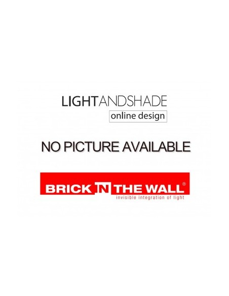 Brick In The Wall Track 48Vdc 2M Surface Mount (Incl End Caps & Power Feed) Trackverlichting