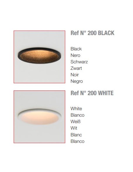 Brick In The Wall 200Cent Round Trim Excl. Driver Fix Ip54 Bathroom recessed spot