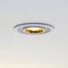 Brick In The Wall 200Cent Round Low Trim Excl. Driver Fix Ip54 Bathroom spot encastré