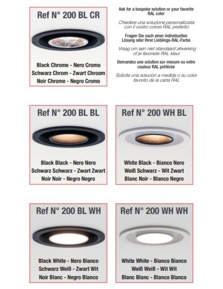 Brick In The Wall 200Cent Round Low Trim Excl. Driver Fix Ip54 Bathroom recessed spot