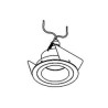 PSM Lighting Ø80 Convertible Sira50Ch Spot Encastrable