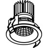 PSM Lighting Ø80 Luxor Xtm.1300.10014.S1 Spot Encastrable