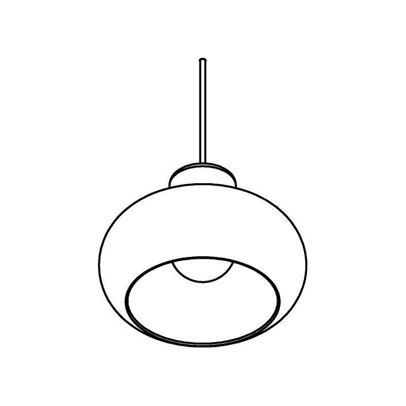 PSM Lighting Evita 4104.R.E27.TR.13 PSM Lighting Evita 4104.R.E27.TR.13.TX33 Suspension lamp