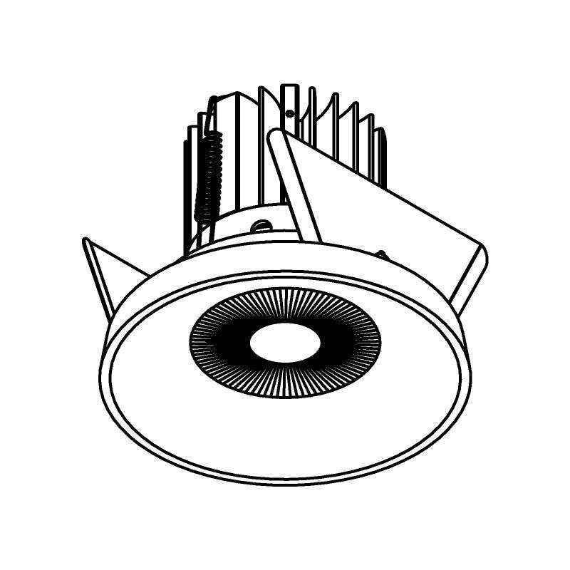 PSM Lighting Odile 2941.Zxo.S1 Inbouwspot