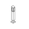 PSM Lighting Elba T486.600 Poteau De Jardin