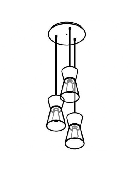 PSM Lighting Shake 5578.E27 Suspension Lamp