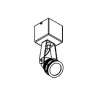 PSM Lighting Ufo W1071 Plafonnier / Lampe Murale