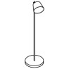 PSM Lighting Shake 5562.Led Floor Lamp
