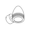 PSM Lighting Cuba W1319.220 Lampe Murale