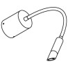 PSM Lighting Lipstick 1906 Lampe Murale