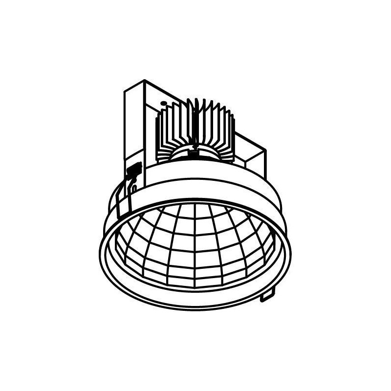 PSM Lighting Koza X - Inca Xtm 1768.1300.Ip20 Inbouwspot
