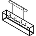 PSM Lighting Tavolo 5103.4.Sc Hanglamp