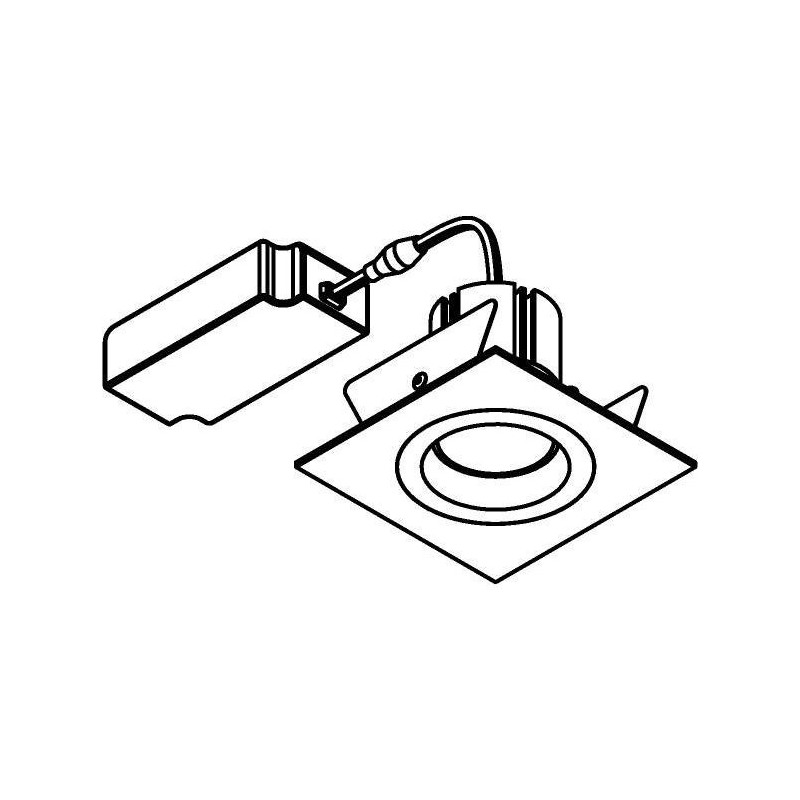 PSM Lighting Nova 666.10018 Inbouwspot