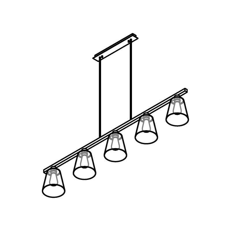 PSM Lighting Shake 5585.E27 Hanglamp