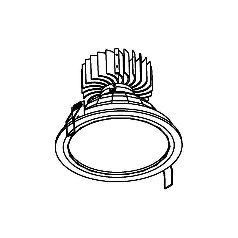 PSM Lighting Koza X - Inca Xtm 1768.2000.Ip20.Pl Inbouwspot