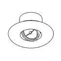 PSM Lighting Quorum 1481.14 Inbouwspot