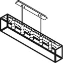 PSM Lighting Tavolo 5104.5.So Hanglamp