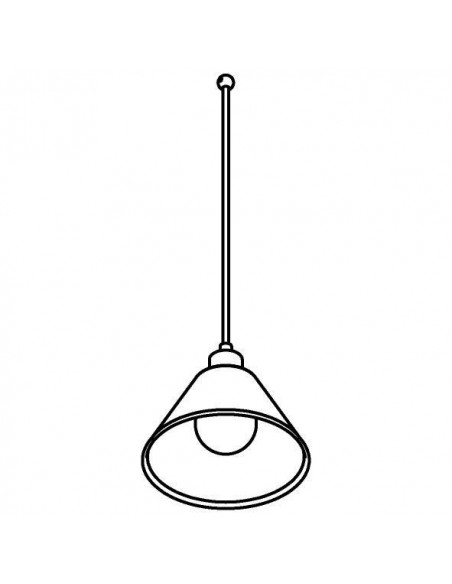 PSM Lighting Iconic 4601.J.E27.SH Suspension lamp