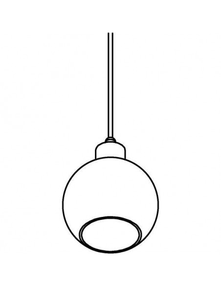 PSM Lighting Moby Sh 5083.A.E27.Sh Suspension Lamp