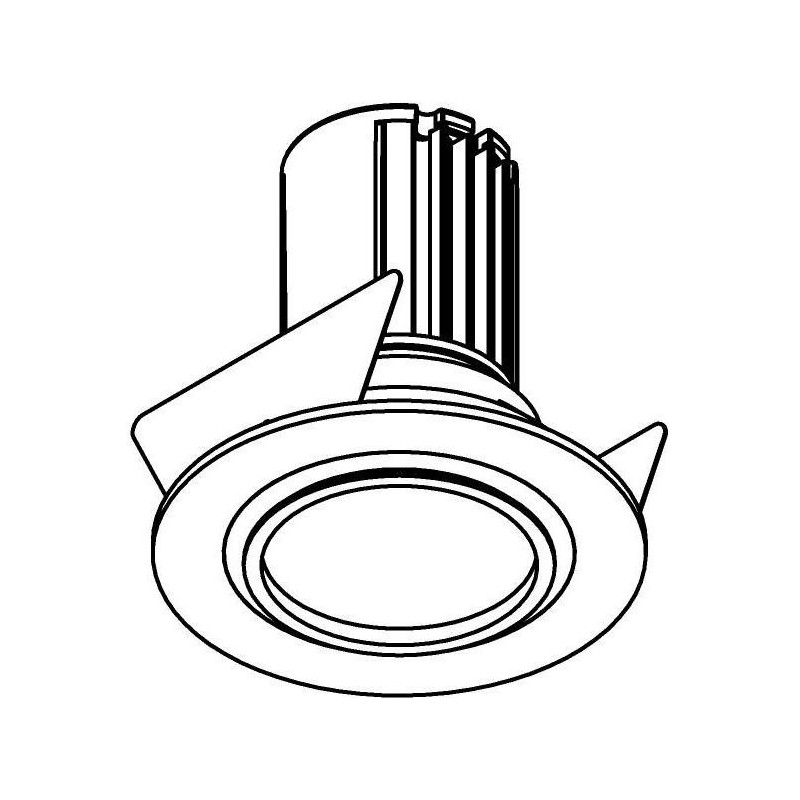 PSM Lighting Nora Ac Ac.700.10023 Inbouwspot