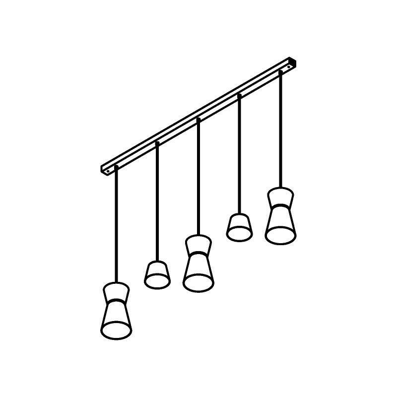 PSM Lighting Shake 5574.Led Hanglamp