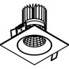 PSM Lighting Ø80 Luxor Xtm.1300.10015.S1 Recessed Spot