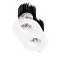 PSM Lighting Ø80 Luxor Xtm.1300.10044.S1 Inbouwspot