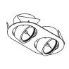 PSM Lighting Torpedo 1492 Spot Encastrable