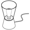 PSM Lighting Shake 5561.E27 Lampe De Table
