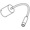 PSM Lighting Lipstick 1905 Lampe Murale