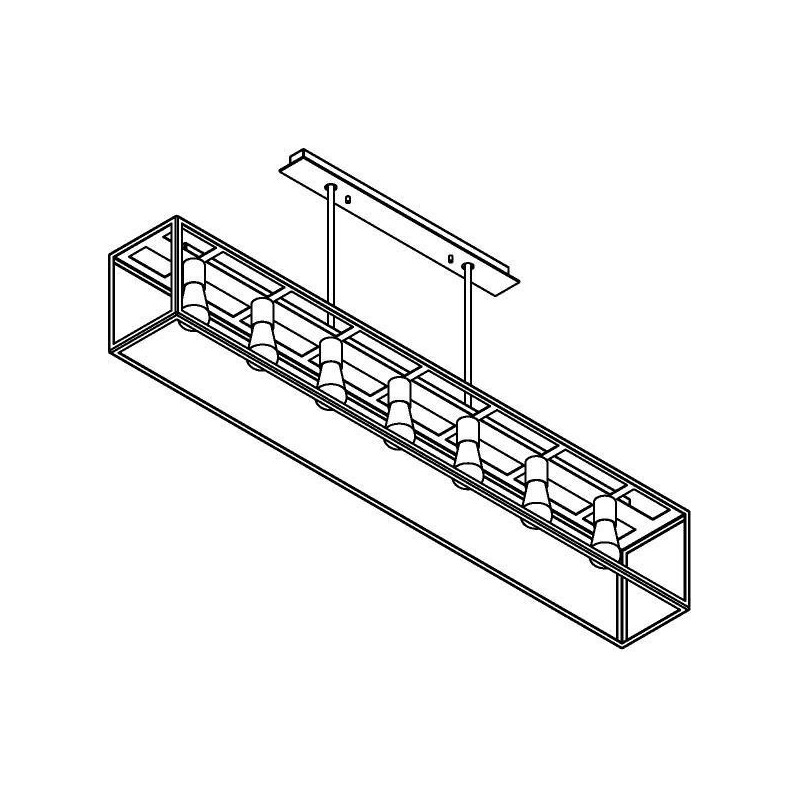 PSM Lighting Tavolo 5101.7.Xlo Hanglamp