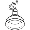 PSM Lighting Ø80 Convertible System Casjojoc Spot Encastrable