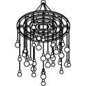 PSM Lighting Galaxy 5085.40 Hanglamp