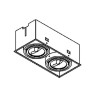PSM Lighting Spinner X 1872 Spot Encastrable